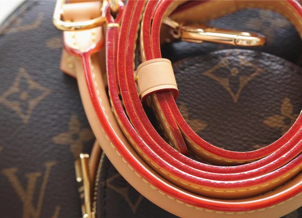 1:1 Replica Louis Vuitton LV Ellipse BB Handbag Created By Nicolas Ghesquiere From Classic Monogram Canvas Luxury bag For Women Brown 23cm/8.9in