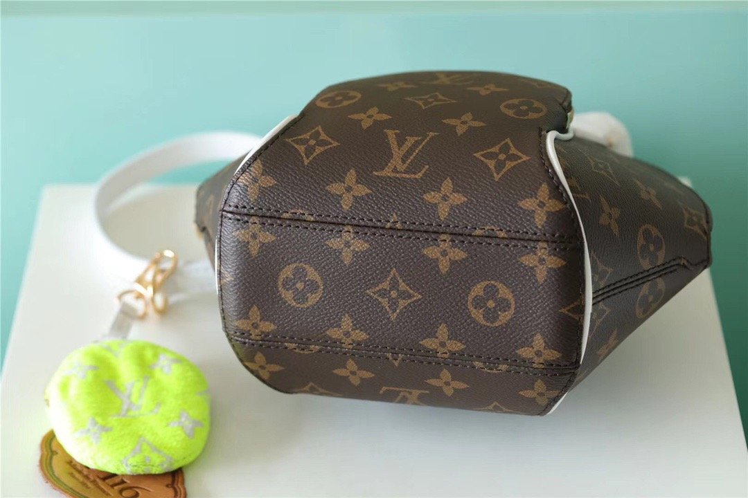 1:1 Replica Louis Vuitton LV Ellipse BB Handbag Created By Nicolas Ghesquière From Classic Monogram Canvas Luxury Bag For Women M20752 - 9.1in/23cm - Image 6