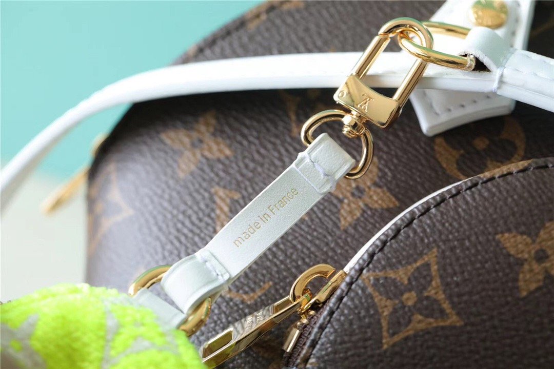 1:1 Replica Louis Vuitton LV Ellipse BB Handbag Created By Nicolas Ghesquière From Classic Monogram Canvas Luxury Bag For Women M20752 - 9.1in/23cm - Image 3