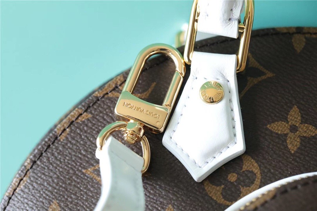 1:1 Replica Louis Vuitton LV Ellipse BB Handbag Created By Nicolas Ghesquière From Classic Monogram Canvas Luxury Bag For Women M20752 - 9.1in/23cm - Image 4