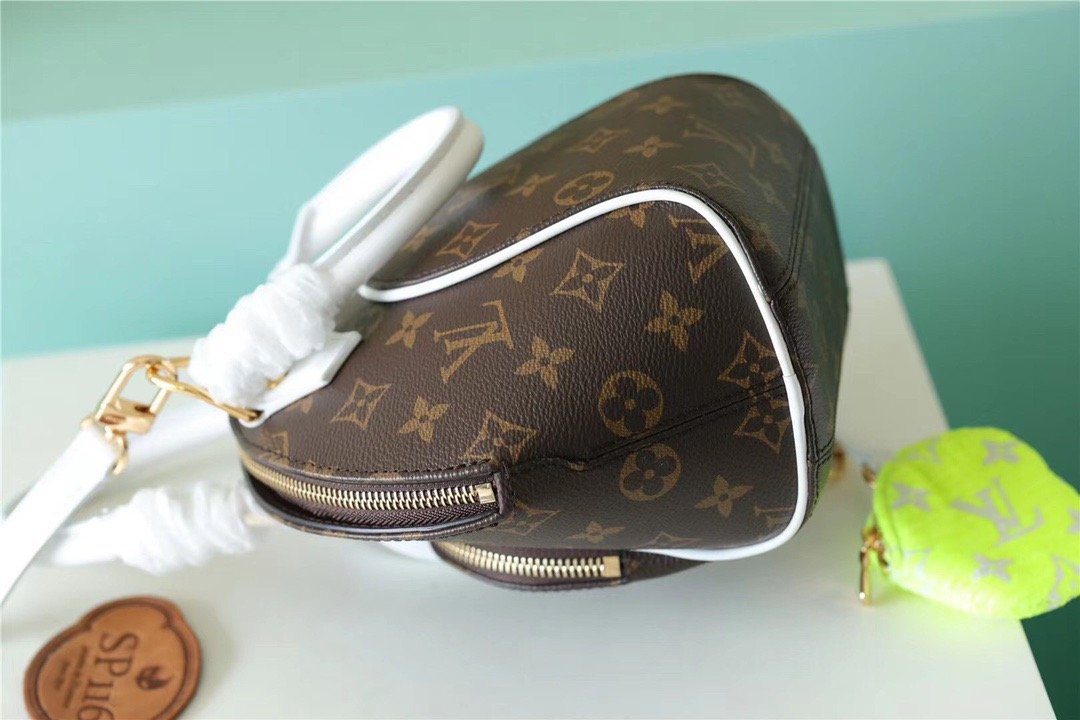 1:1 Replica Louis Vuitton LV Ellipse BB Handbag Created By Nicolas Ghesquière From Classic Monogram Canvas Luxury Bag For Women M20752 - 9.1in/23cm - Image 7