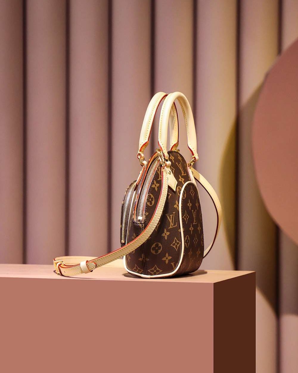 1:1 Replica Louis Vuitton LV Ellipse PM Brown Luxury Bag For Women M46196 - 28cm / 11in