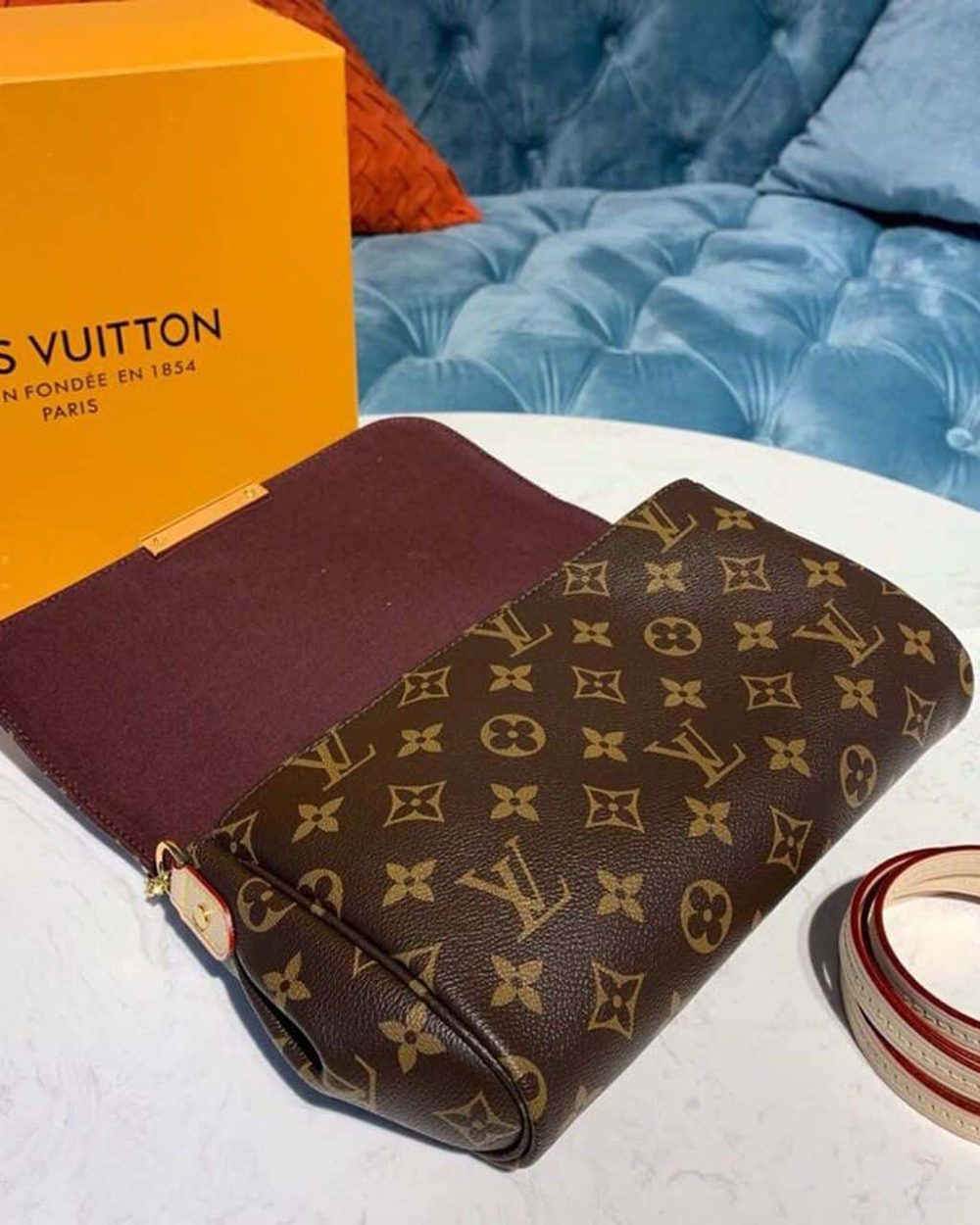 1:1 Replica Louis Vuitton LV Favorite PM Monogram Canvas Luxury Bag For Women M40717 -  10.2in/26cm