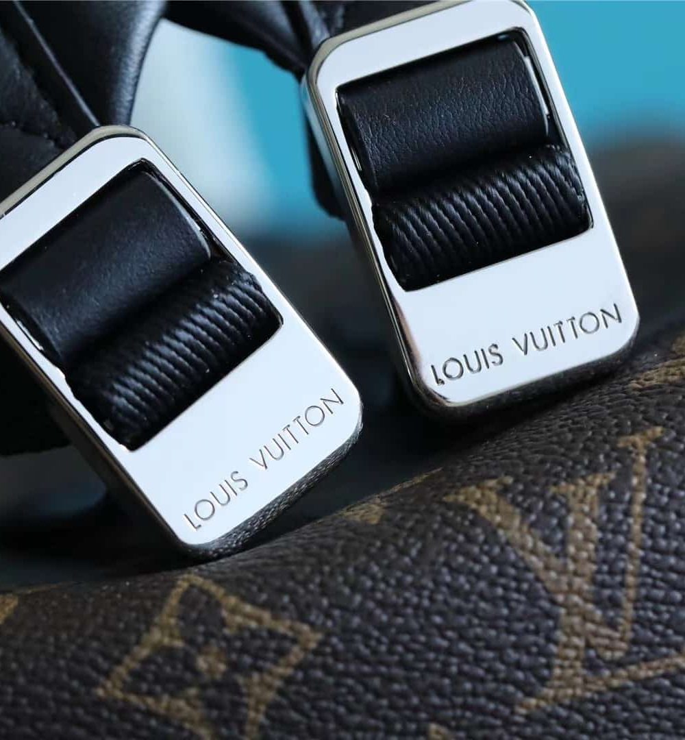 1:1 Replica Louis Vuitton LV Josh Backpack Monogram Macassar Unique Bag For Men M45349 - 15.7in/40cm