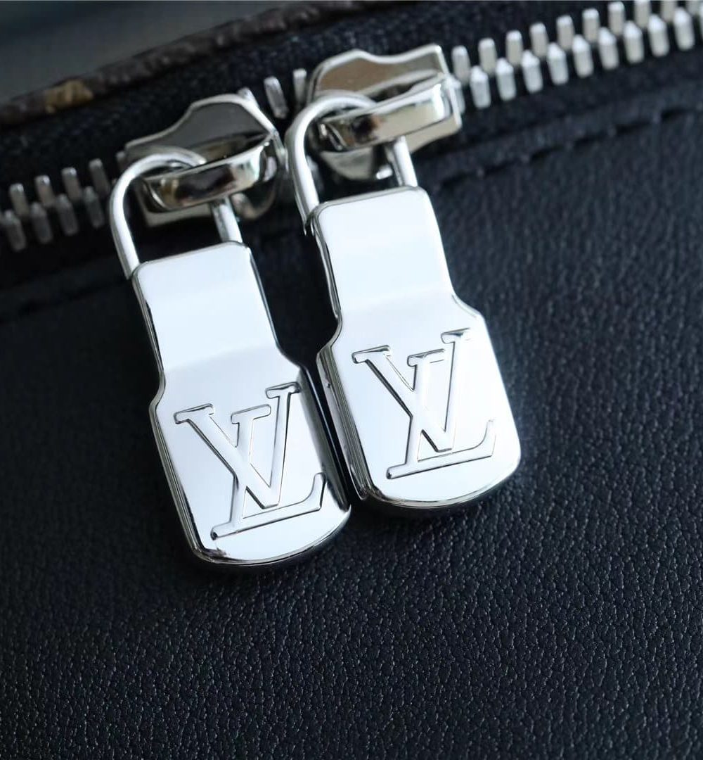 1:1 Replica Louis Vuitton LV Josh Backpack Monogram Macassar Unique Bag For Men M45349 - 15.7in/40cm