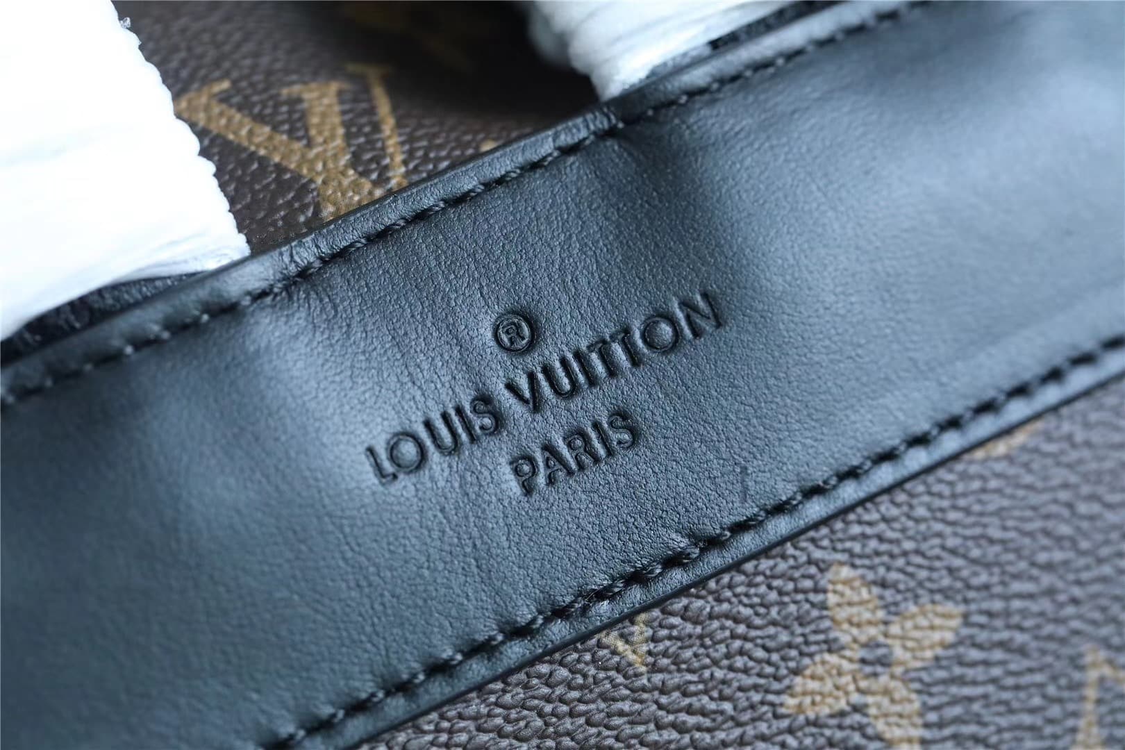 1:1 Replica Louis Vuitton LV Josh Backpack Monogram Macassar Unique Bag For Men M45349 - 15.7in/40cm - Image 2