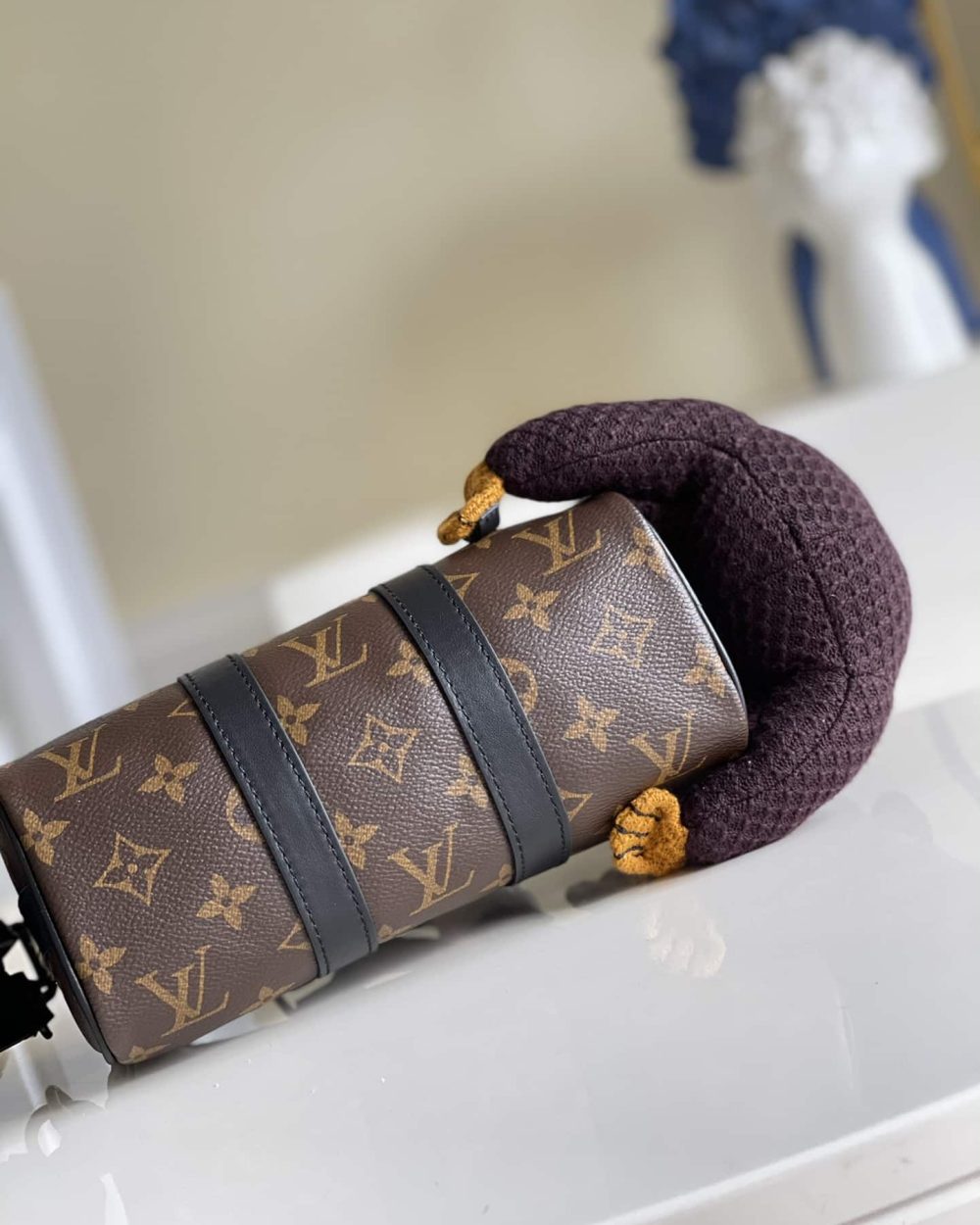 1:1 Replica Louis Vuitton LV Keepall XS Monogram Canvas By Virgil Abloh Unique Bag For Men M80118 - 8.3in/21cm