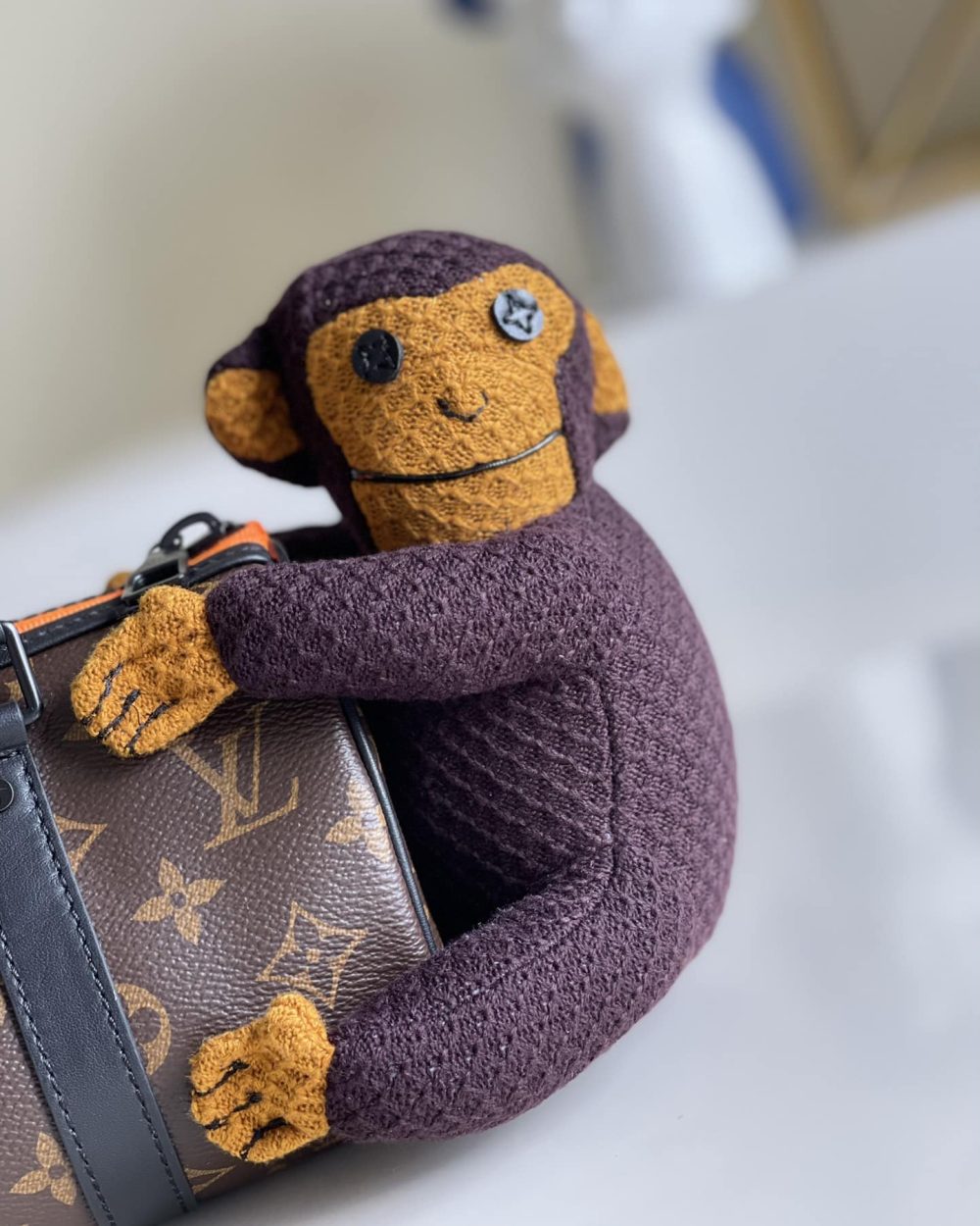 1:1 Replica Louis Vuitton LV Keepall XS Monogram Canvas By Virgil Abloh Unique Bag For Men M80118 - 8.3in/21cm