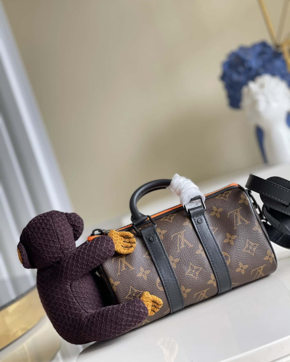 1:1 Replica Louis Vuitton LV Keepall XS Monogram Canvas By Virgil Abloh Unique Bag For Men M80118 - 8.3in/21cm