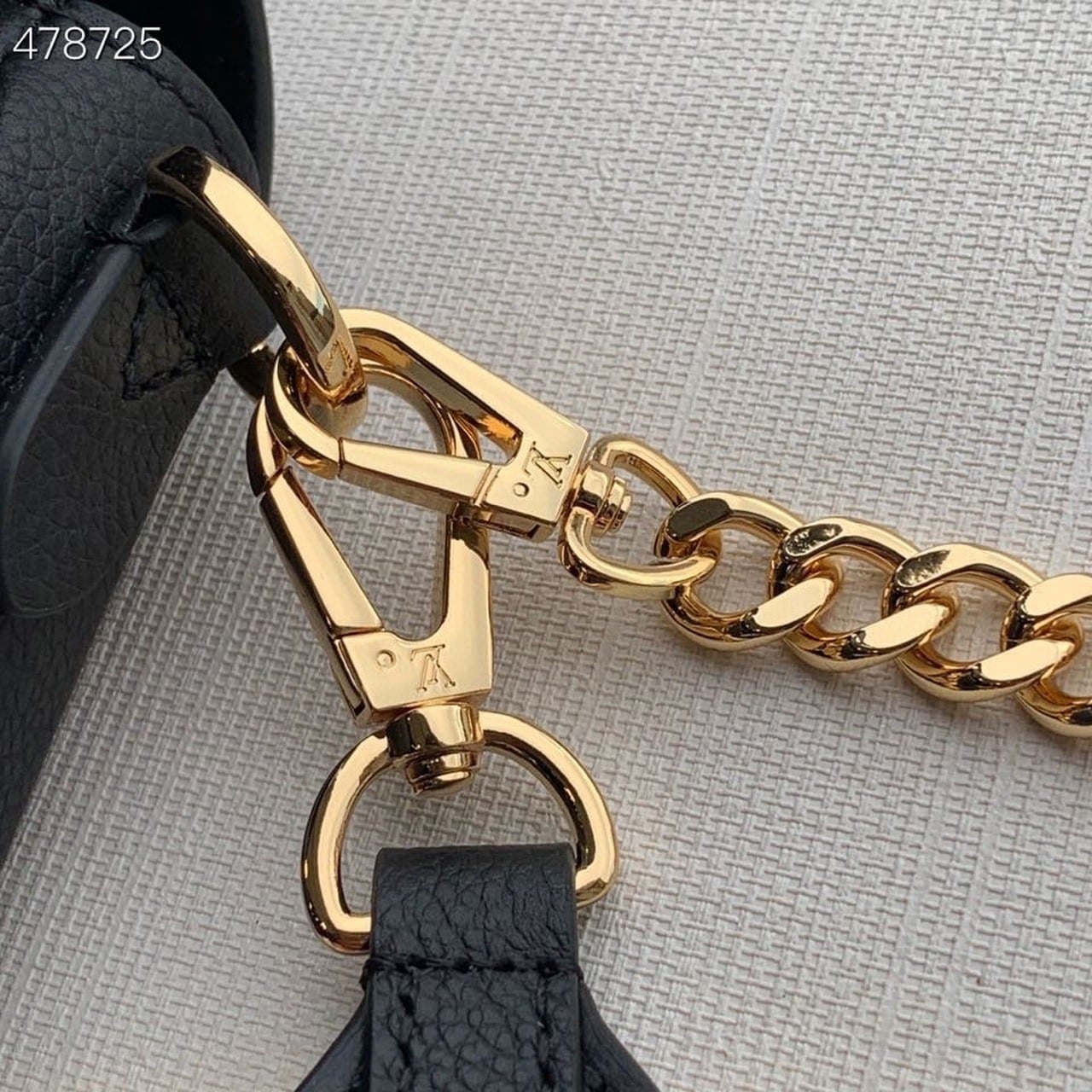 1:1 Replica Louis Vuitton LV Lockme Tender Black Luxury Bag For Women M58557 - 7.5in/19cm - Image 5