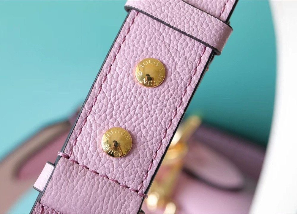 1:1 Replica Louis Vuitton LV Lockme Tender Pink Luxury Bag For Women -  7.5in/19cm