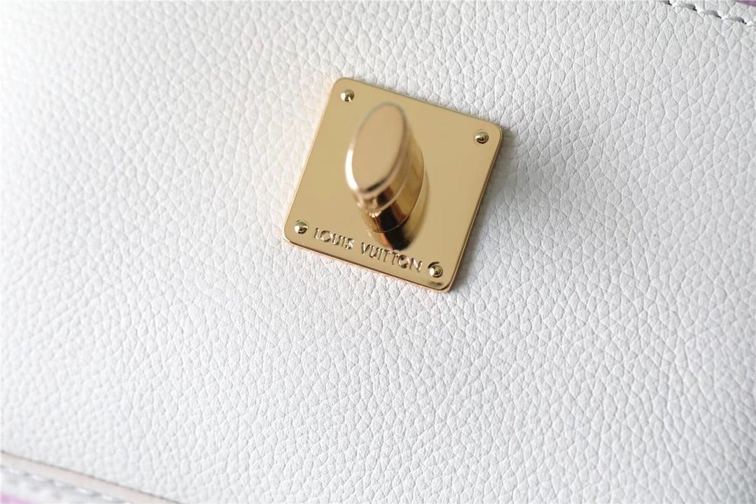 1:1 Replica Louis Vuitton LV Lockme Tender Pink Luxury Bag For Women - 7.5in/19cm - Image 3