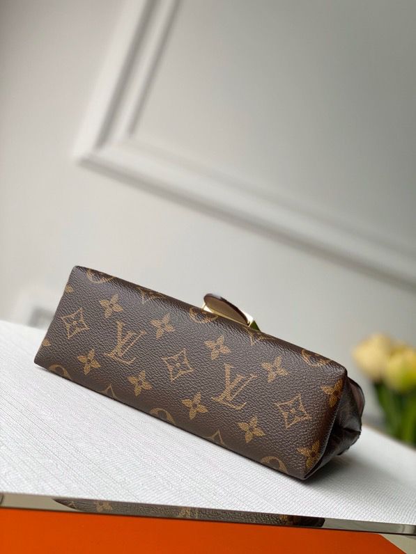1:1 Replica Louis Vuitton LV Locky BB Monogram Canvas Rose Poudre Pink Luxury Bag For Women M44080 - 7.9in/20cm - Image 5