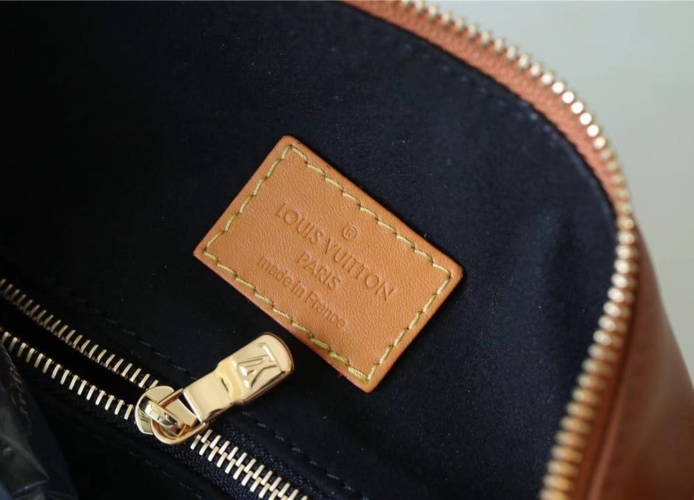 1:1 Replica Louis Vuitton LV Loop Marel Monogram Jacquard Yellow Luxury Bag For Women - 15in/38cm