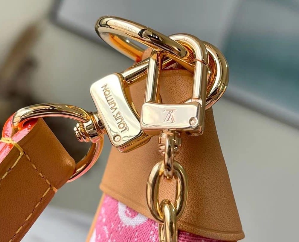 1:1 Replica Louis Vuitton LV Loop Since 1854 Jacquard Pink Luxury Bag For Wonmen M81166 - 9.1in/23cm