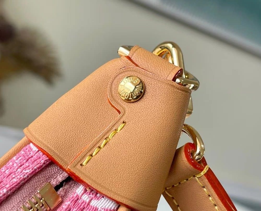 1:1 Replica Louis Vuitton LV Loop Since 1854 Jacquard Pink Luxury Bag For Wonmen M81166 - 9.1in/23cm