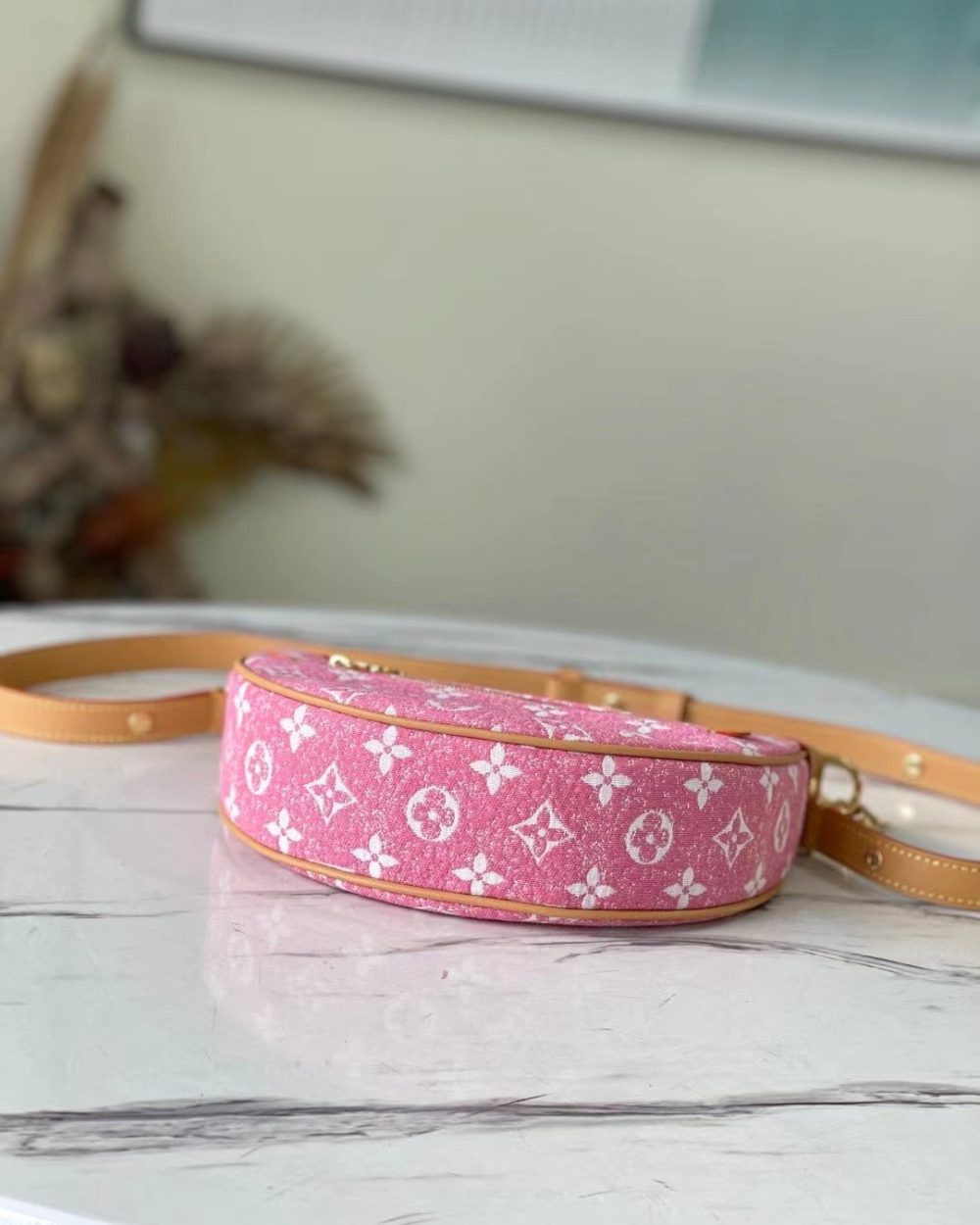 1:1 Replica Louis Vuitton LV Loop Since 1854 Jacquard Pink Luxury Bag For Wonmen M81166 - 9.1in/23cm