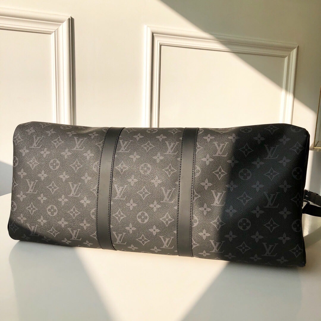 1:1 Replica Louis Vuitton LV Luggage Bag Monogram Black Unique Bag Unisex - 50cm - Image 8