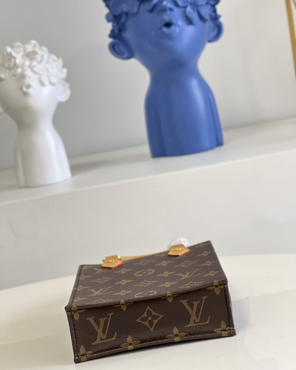 1:1 Replica Louis Vuitton LV Petit Sac Plat Monogram Canvas Essential Bag For Women M81295 - 17 cm/6.6 in