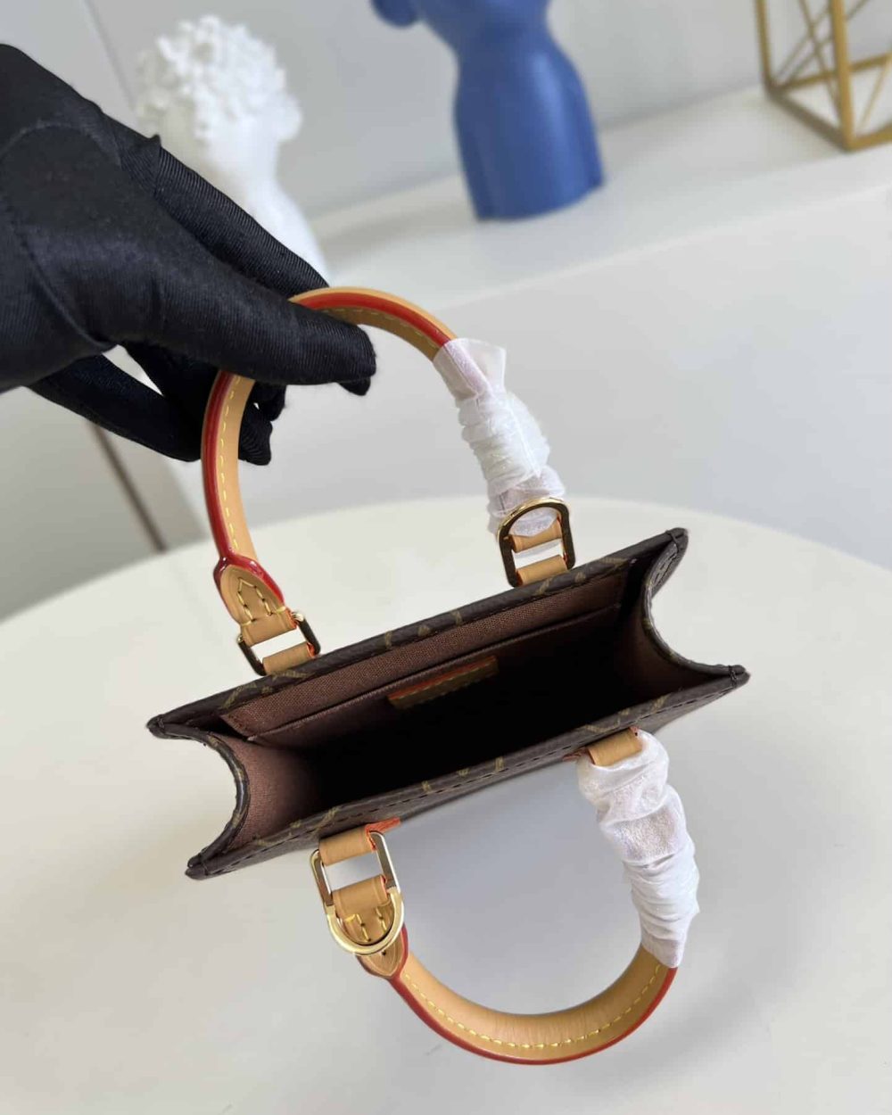 1:1 Replica Louis Vuitton LV Petit Sac Plat Monogram Canvas Essential Bag For Women M81295 - 17 cm/6.6 in