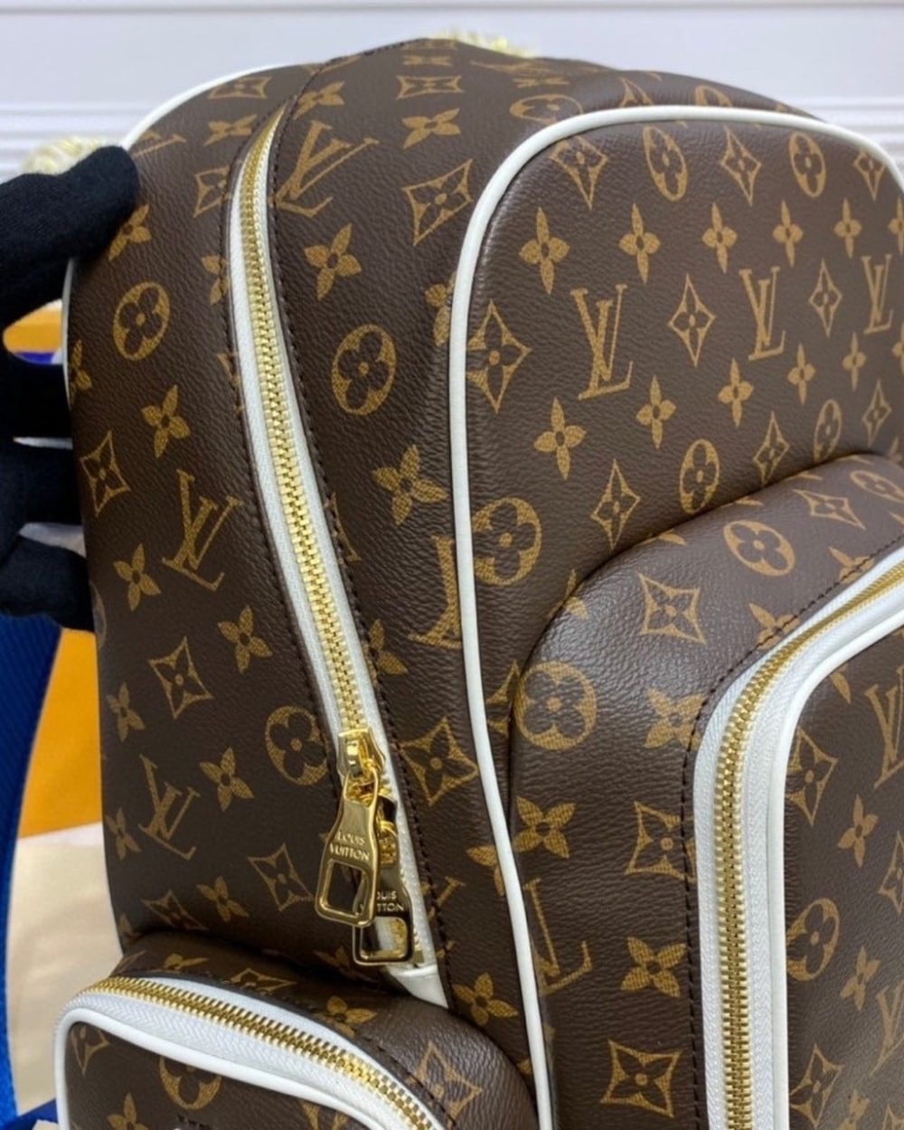 1:1 Replica Louis Vuitton LV LV x NBA New Backpack Monogram Canvas By Virgil Abloh Unique Bag For Men M45581 - 15.7in/40cm