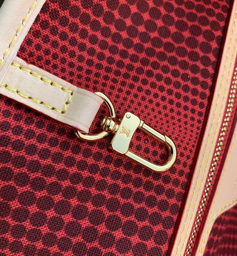 1:1 Replica Louis Vuitton LV LV x YK Neverfull MM Brown Vibrant Bag For Women M46381 - 31cm/ 12.2 in