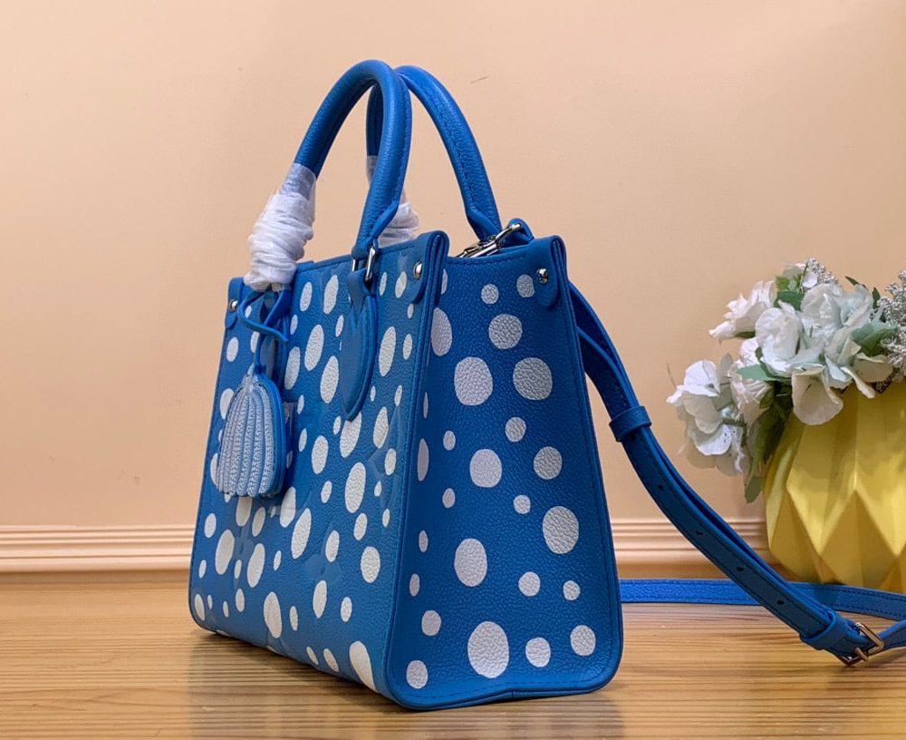 1:1 Replica Louis Vuitton LV LV x YK OnTheGo PM Blue Vibrant Bag For Women M46424 - 9.8in/ 25cm