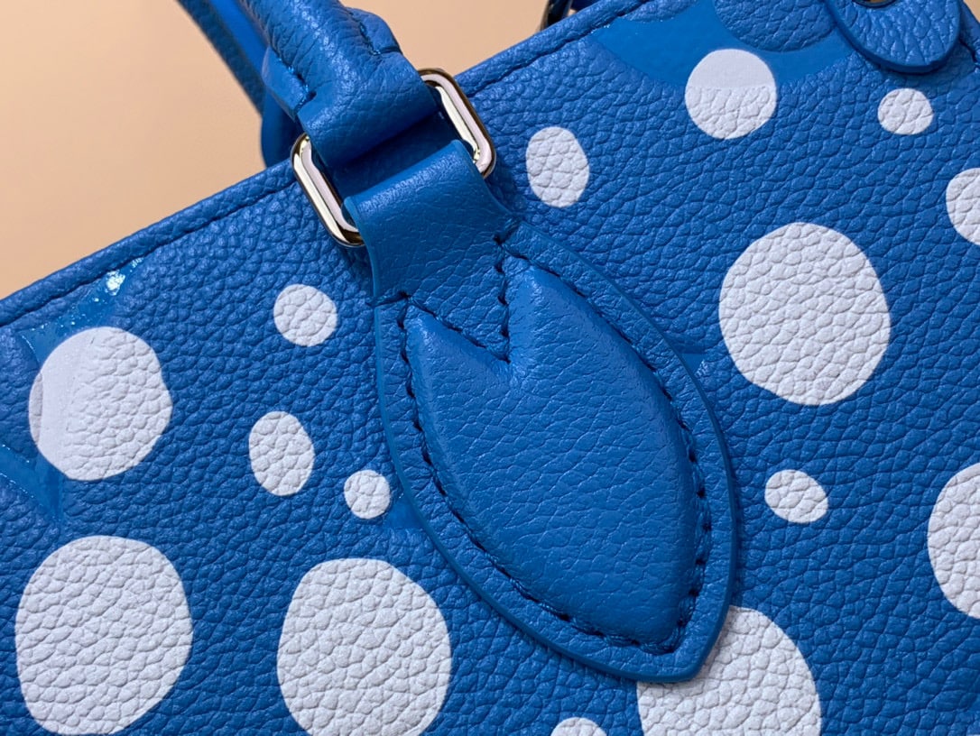 1:1 Replica Louis Vuitton LV LV x YK OnTheGo PM Blue Vibrant Bag For Women M46424 - 9.8in/ 25cm - Image 8