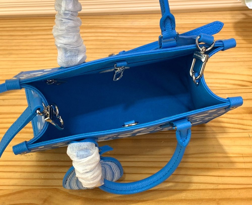 1:1 Replica Louis Vuitton LV LV x YK OnTheGo PM Blue Vibrant Bag For Women M46424 - 9.8in/ 25cm