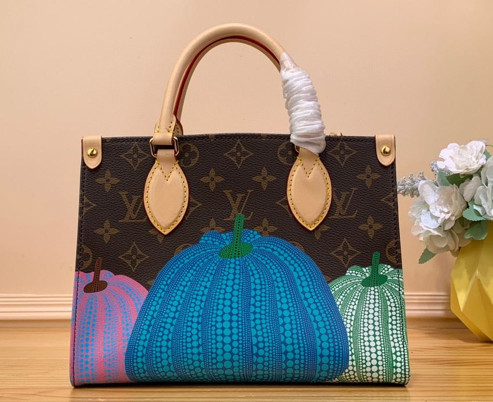 1:1 Replica Louis Vuitton LV LV x YK OnTheGo PM Brown Captivating Bag For Women M46467 - 9.8in/ 25cm