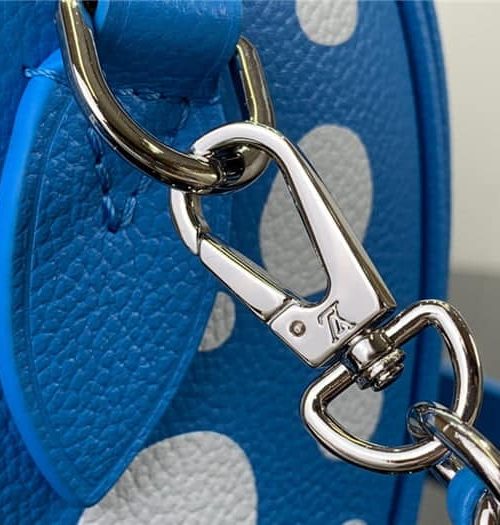1:1 Replica Louis Vuitton LV LV x YK Speedy Bandoulière 20 Blue Exclusive Bag For Women M46425 -  8.1in/ 20.5cm
