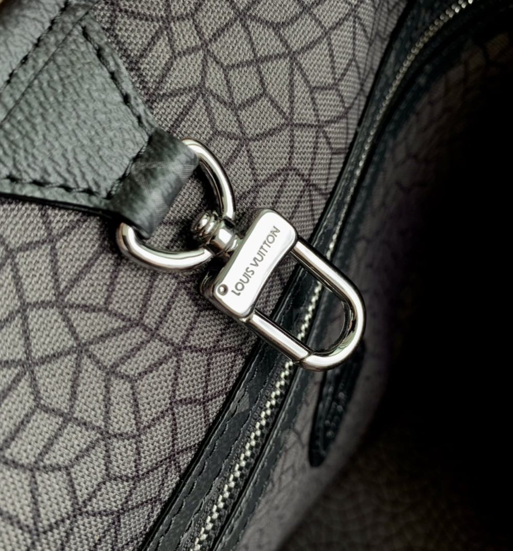 1:1 Replica Louis Vuitton LV LV x YK Weekend Tote Grey Gorgeous Bag For Women M46434 - 16.9in/ 43cm