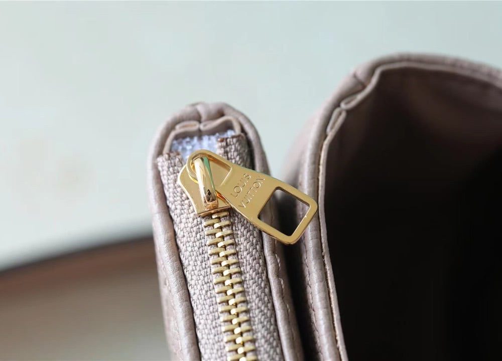 1:1 Replica Louis Vuitton LV Marceau Monogram Empreinte Dove Gray Luxury Bag For Women M46199 - 9.6in/29.5cm