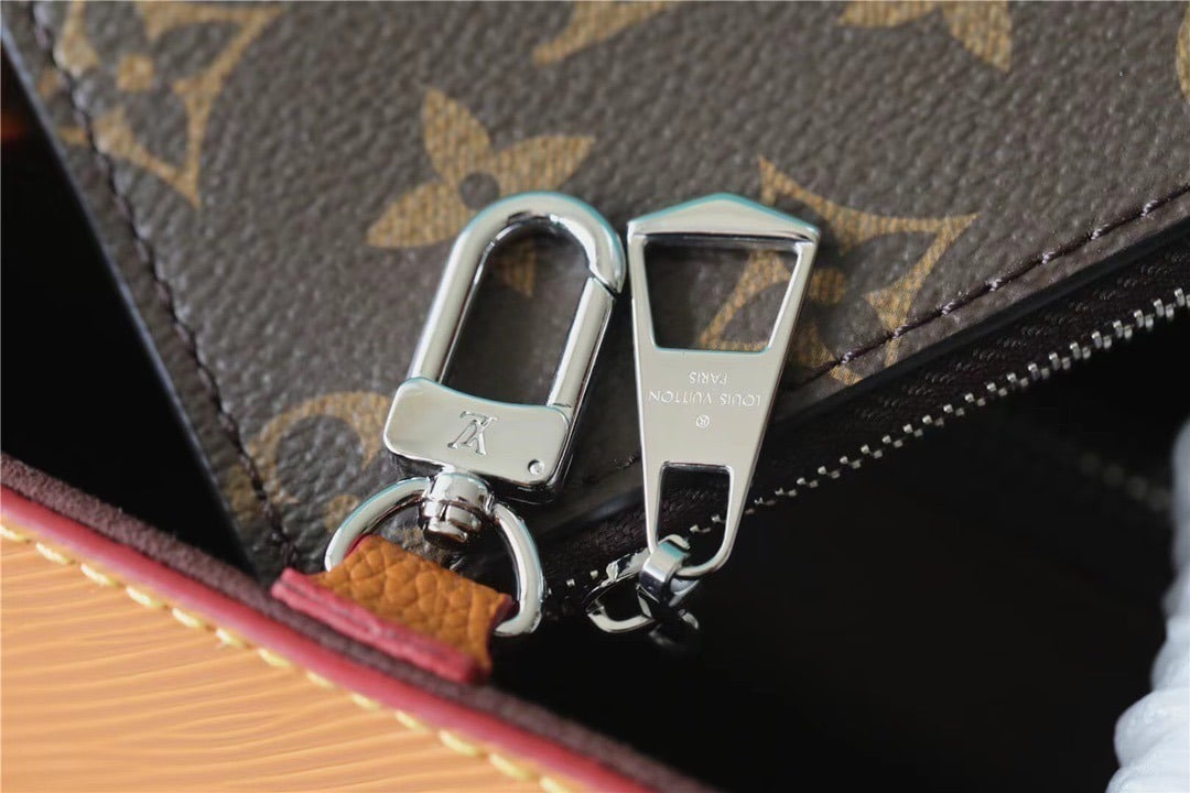 1:1 Replica Louis Vuitton LV Marelle BB Epi Leather Caramel Brown Luxury Bag For Women - 9.8in/25cm - Image 2