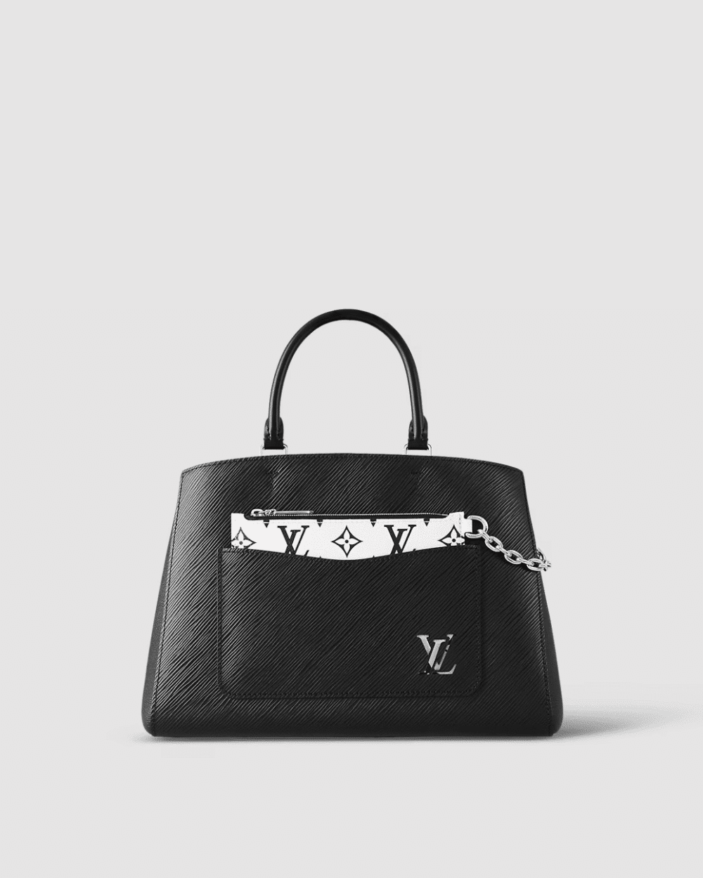 1:1 Replica Louis Vuitton LV Marelle Tote MM Epi Leather Black/Brown/Blue/Beige Luxurious Bag For Women M59954 - 11.8in/30cm