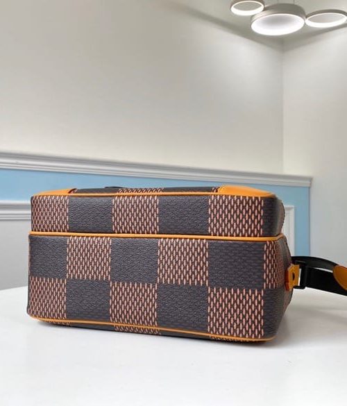 1:1 Replica Louis Vuitton LV Takeoff Messenger Nil Damier Ebene Canvas  Unique Bag For Men N40359 - 10.6in/27cm