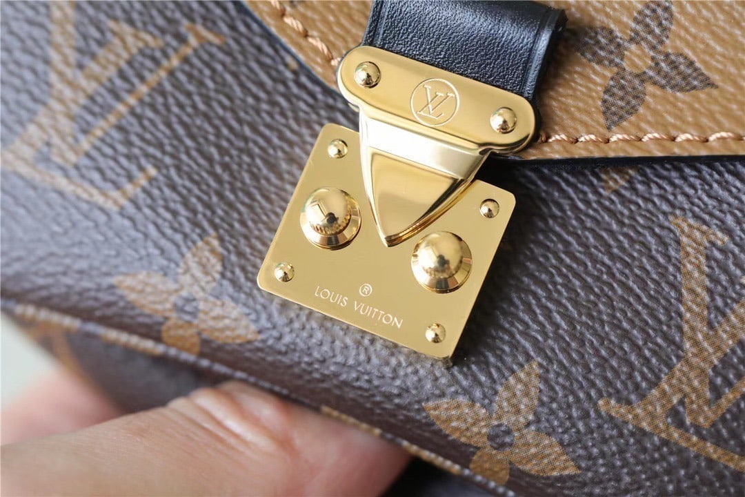 1:1 Replica Louis Vuitton LV Micro Metis Monogram Canvas Luxury Bag For Women - 5.5in/14cm - Image 9
