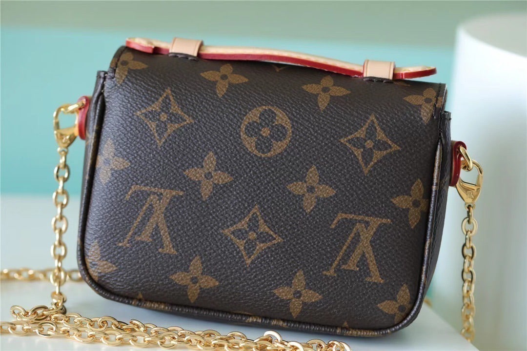 1:1 Replica Louis Vuitton LV Micro Metis Monogram Canvas Luxury Bag For Women M81267 - 5.5in/14cm - Image 7