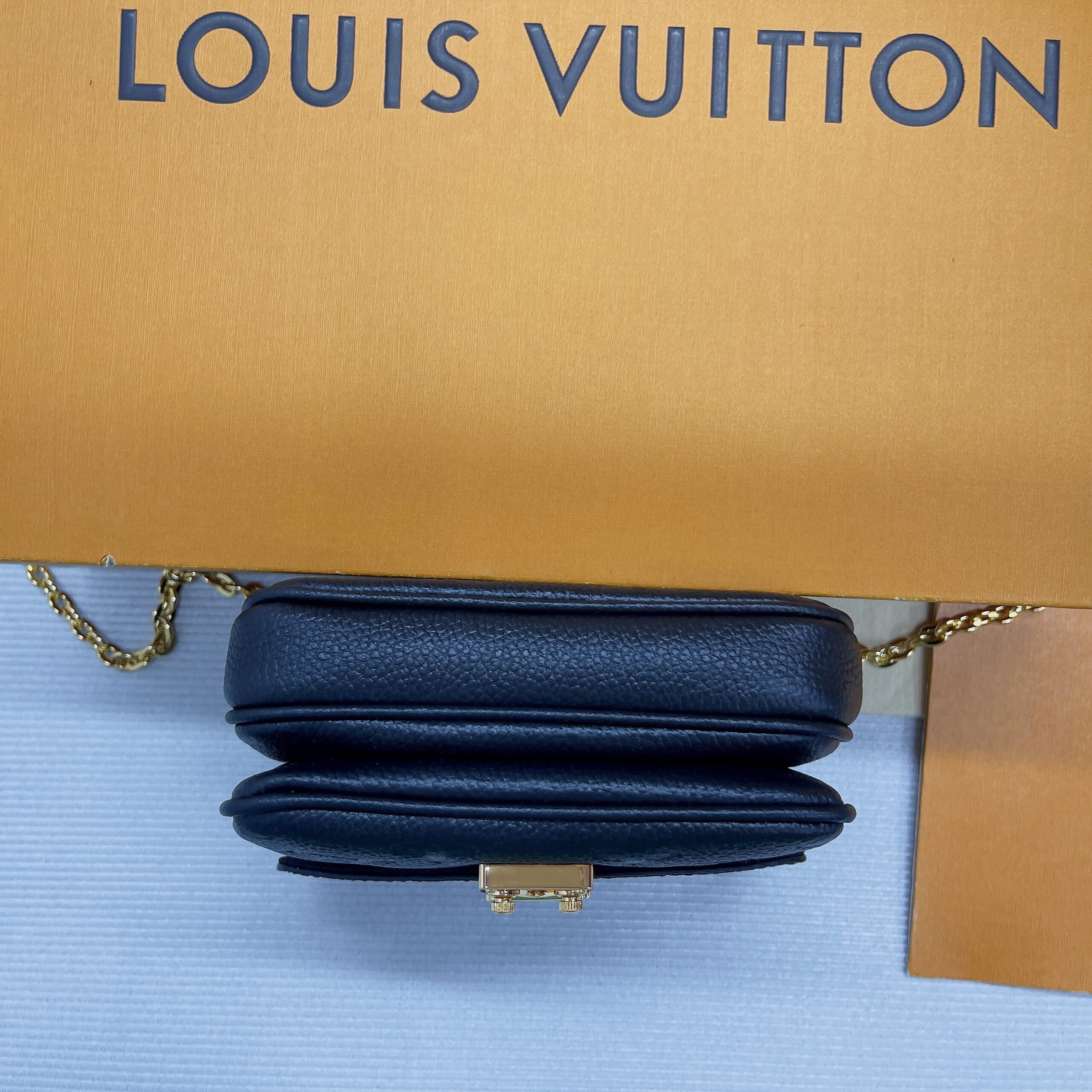 1:1 Replica Louis Vuitton LV Micro Metis Monogram Empreinte Black Luxury Bag For Women - 5.5in/14cm - Image 7