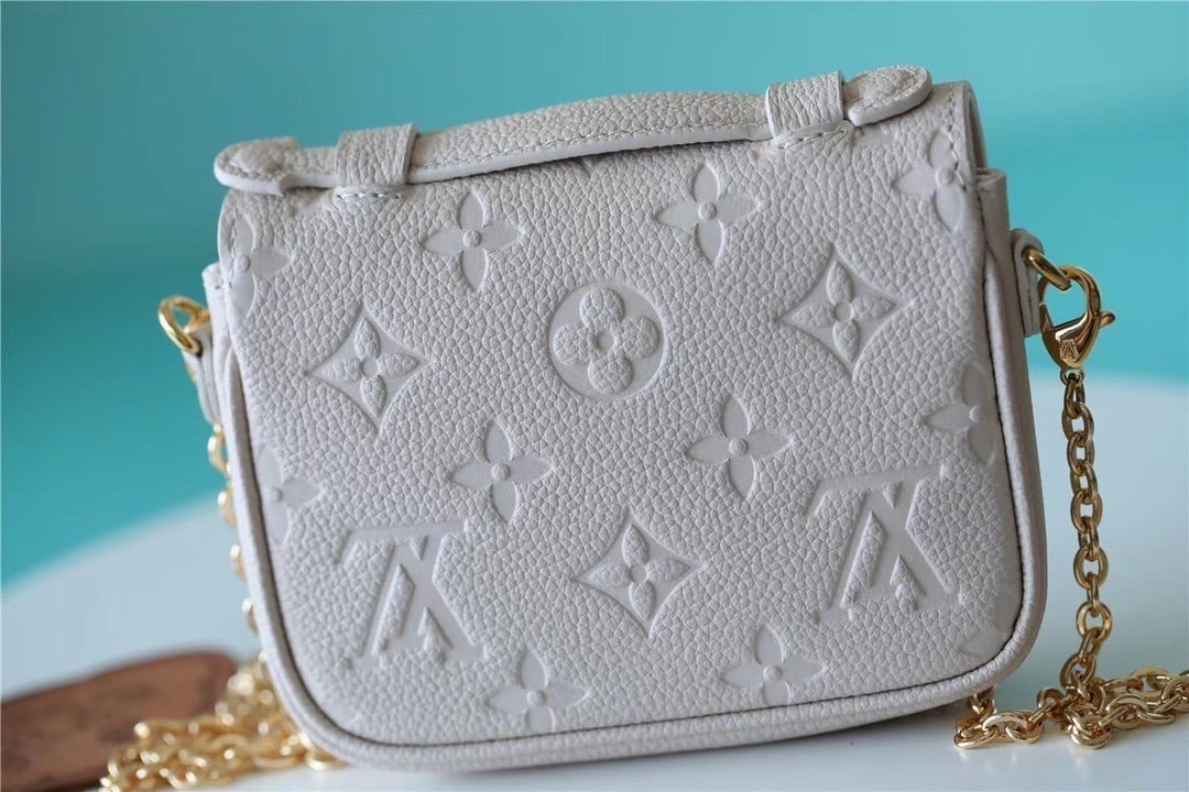 1:1 Replica Louis Vuitton LV Micro Metis Monogram Empreinte Pink Luxury Bag For Women M81389 - 5.5in/14cm - Image 7