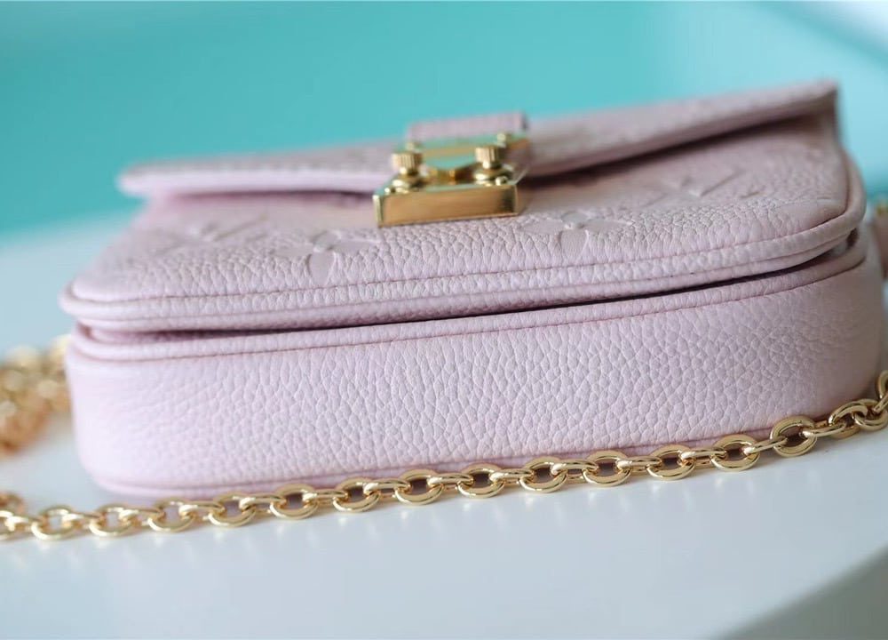 1:1 Replica Louis Vuitton LV Micro Metis Monogram Empreinte Pink Luxury Bag For Women M81389 -  5.5in/14cm