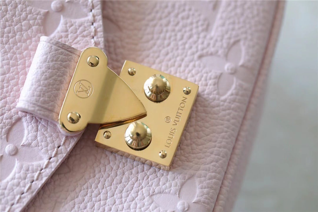 1:1 Replica Louis Vuitton LV Micro Metis Monogram Empreinte Pink Luxury Bag For Women M81389 - 5.5in/14cm - Image 6