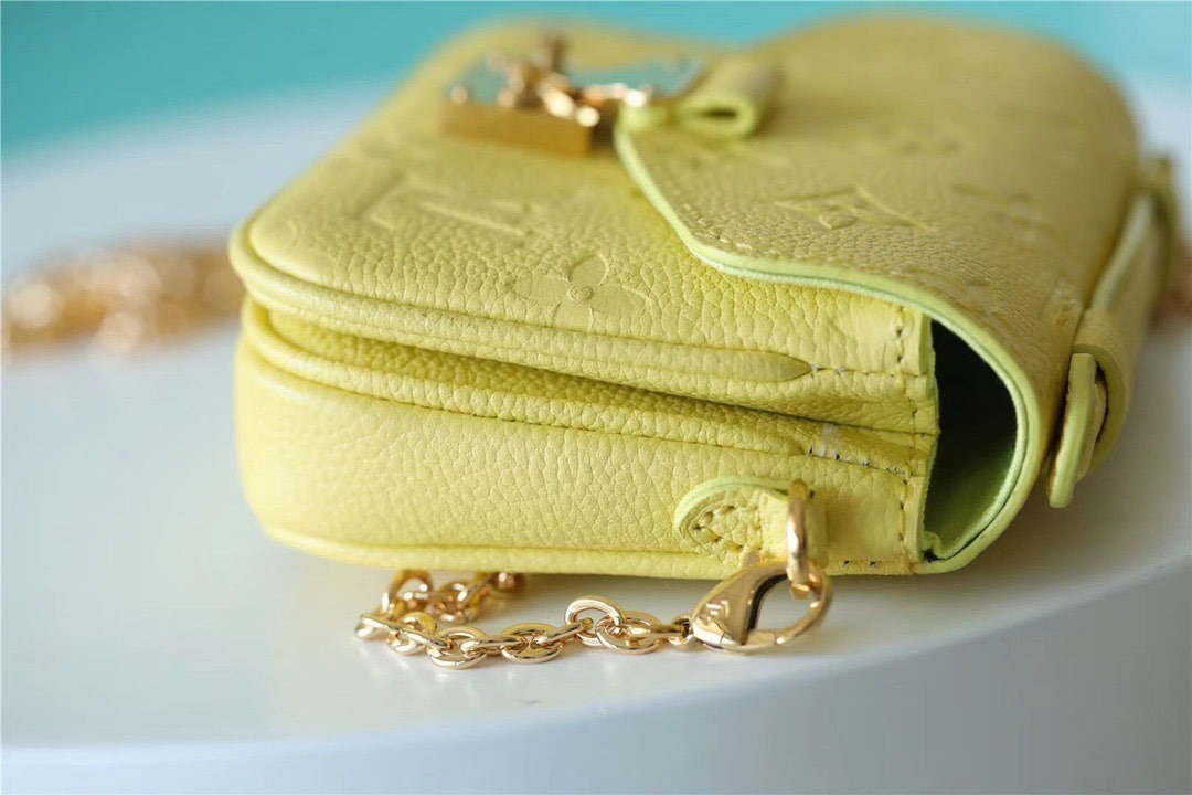1:1 Replica Louis Vuitton LV Micro Metis Monogram Empreinte Leather Luxury Bag For Women M81407 - 5.5in/14cm - Image 3