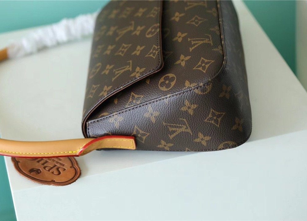 1:1 Replica Louis Vuitton LV Mini Looping Flap Shoulder Bag Monogram Luxury Bag For Women M51147 - 9.4in/24cm