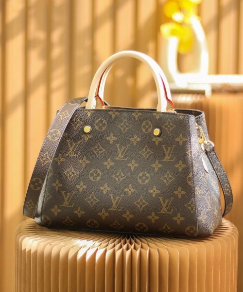 1:1 Replica Louis Vuitton LV Montaigne BB Monogram Canvas Luxury Bag For Women M41055 - 11.4in/29cm