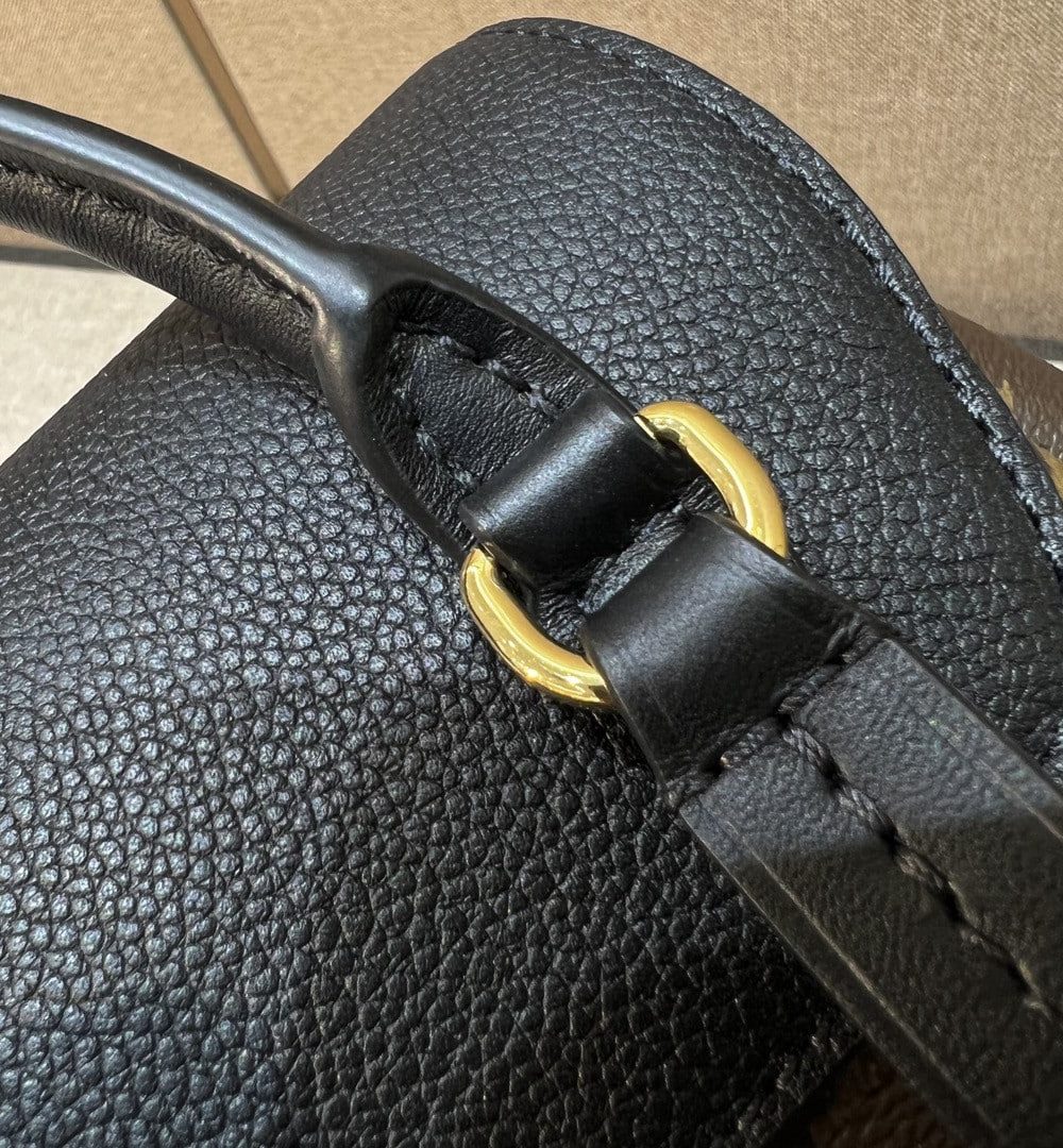 1:1 Replica Louis Vuitton LV Montsouris PM Brown And Black Essential Backpack For Women M45515 - 13 in/ 33cm