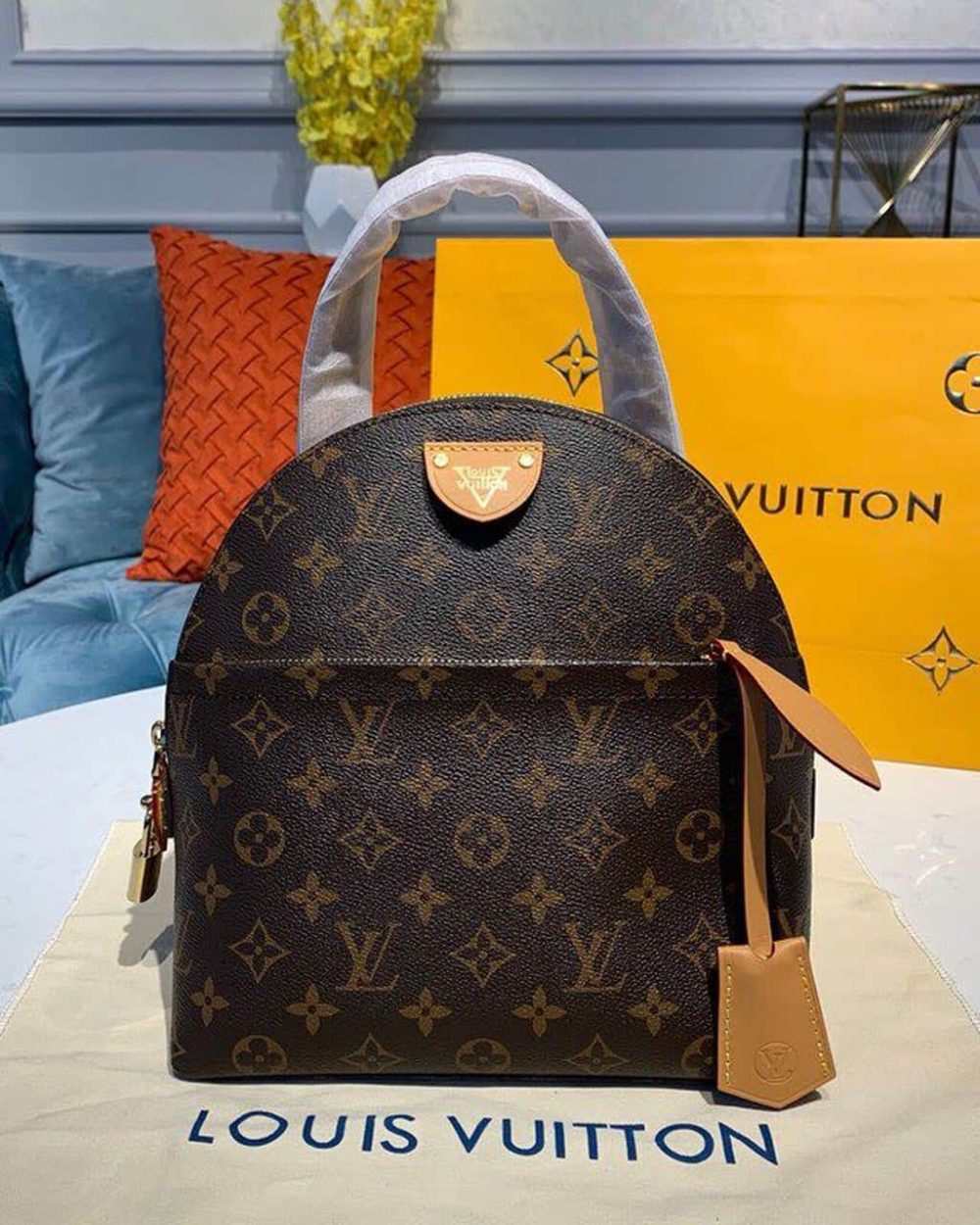 1:1 Replica Louis Vuitton LV Moon Backpack Monogram Canvas Unique Bag For Women M44944 - 32cm