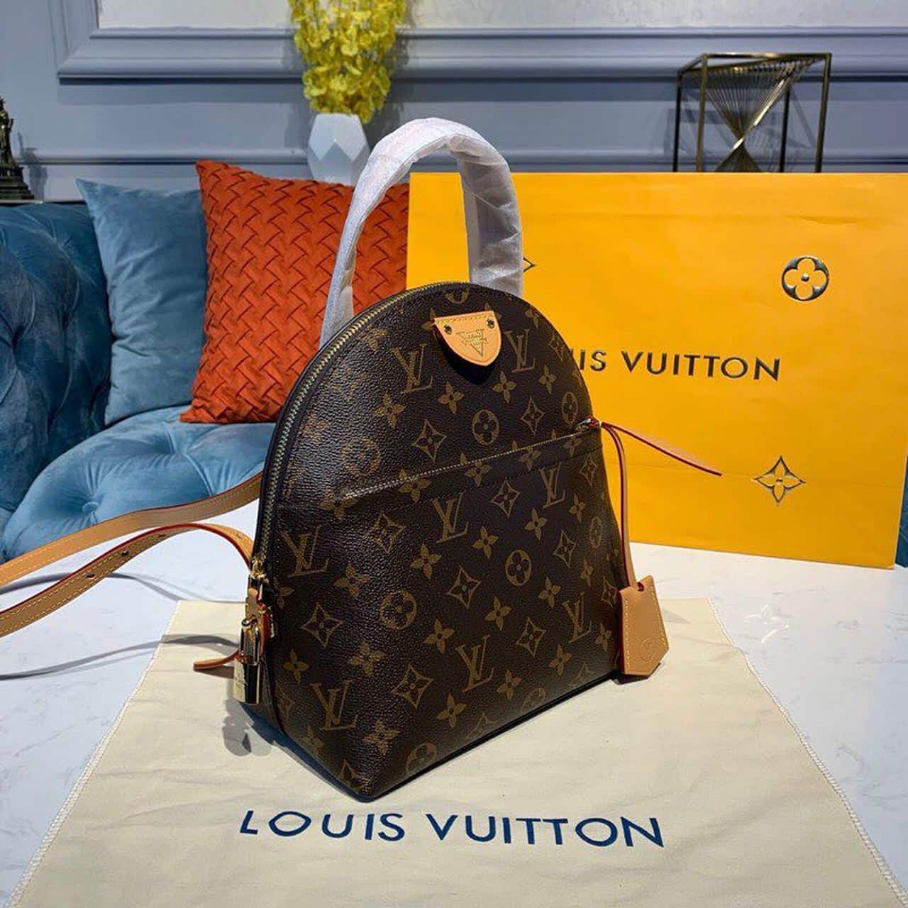 1:1 Replica Louis Vuitton LV Moon Backpack Monogram Canvas Unique Bag For Women M44944 - 32cm - Image 3