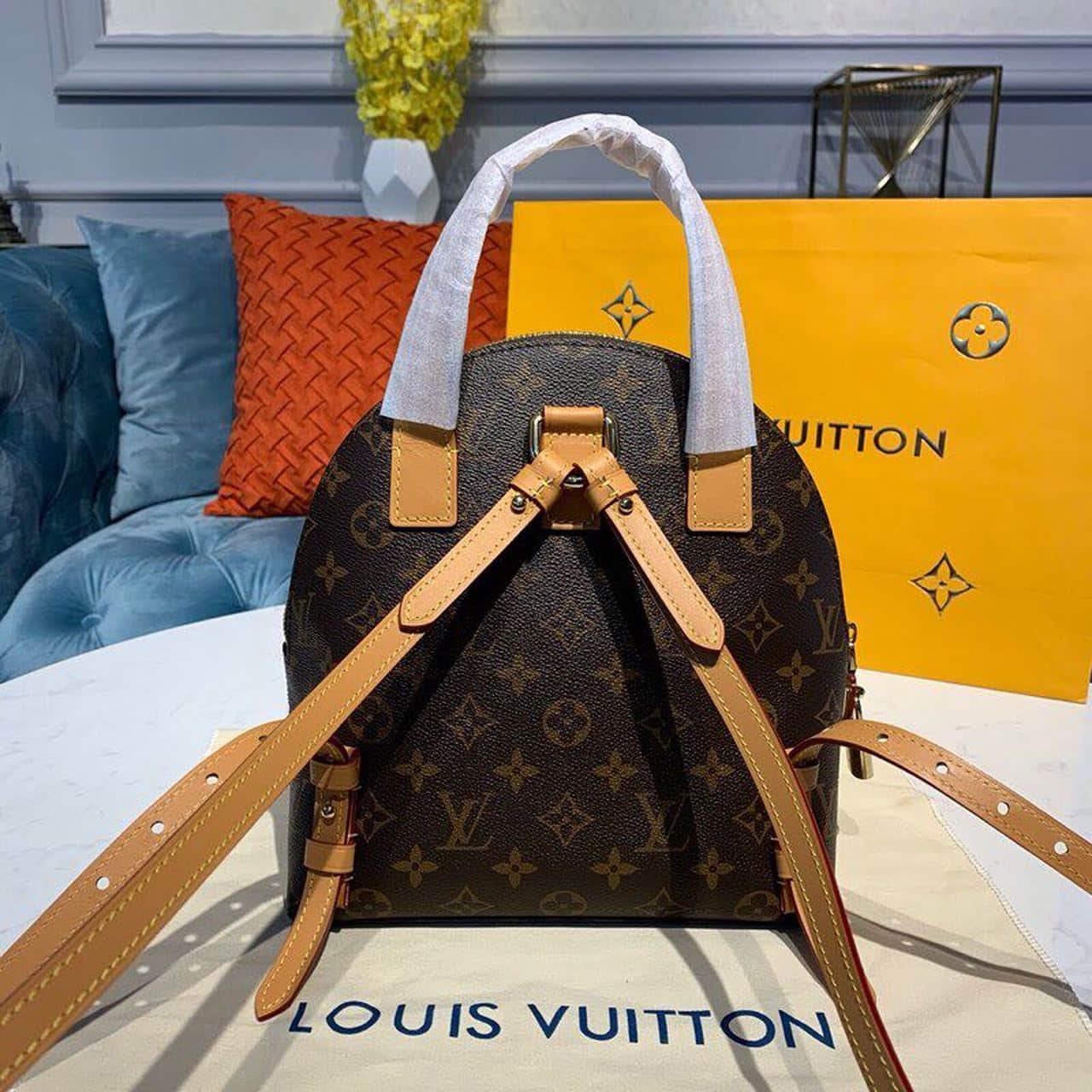 1:1 Replica Louis Vuitton LV Moon Backpack Monogram Canvas Unique Bag For Women M44944 - 32cm - Image 6