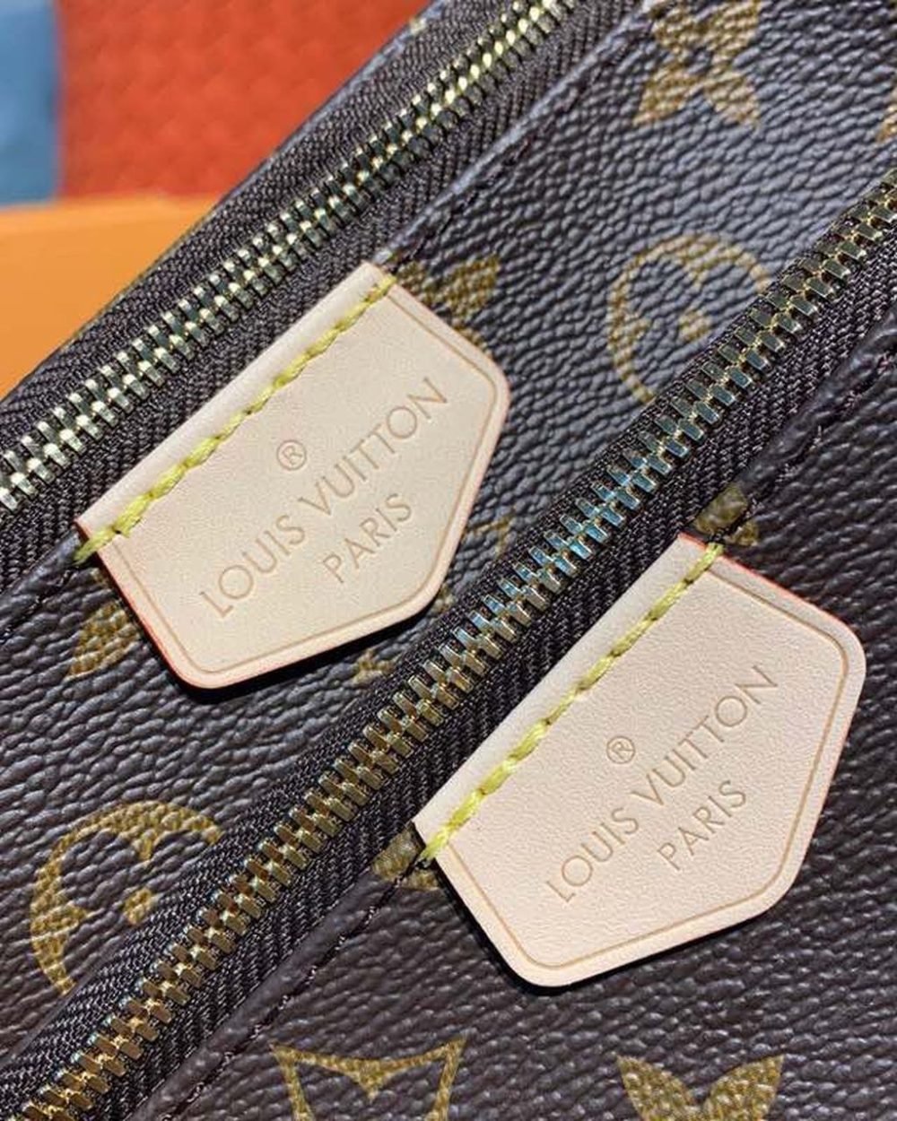 1:1 Replica Louis Vuitton LV Multi Pochette Accessoires Monogram Canvas Luxury Bag for Women M44813 - 24cm